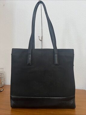 Tumi ballistic business shoulder tote black